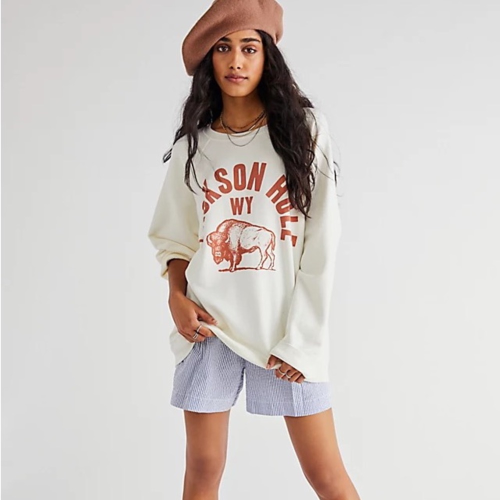 Free People Jackson Hole Crewneck